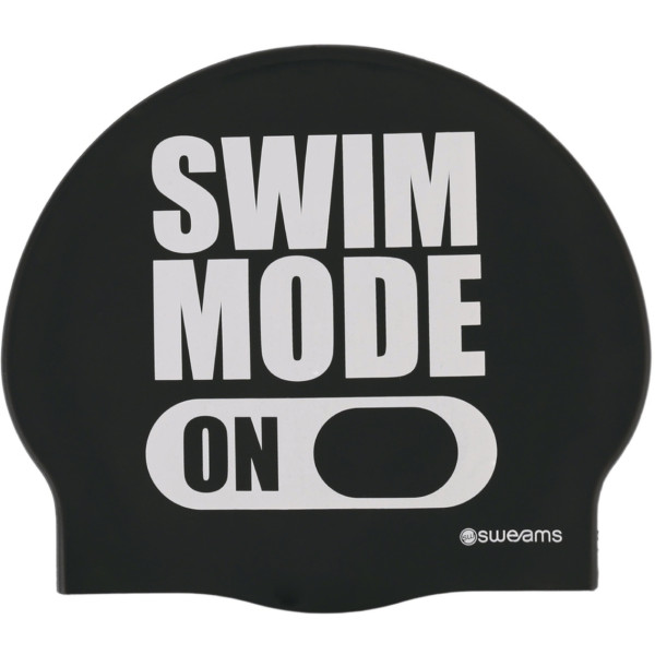 Bonnet SWEAMS Swim mode - Black white