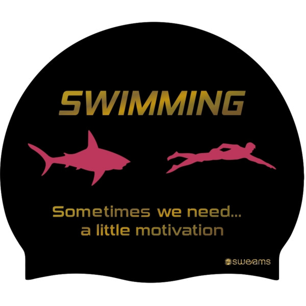 Bonnet SWEAMS Shark Motivation - Gold Red