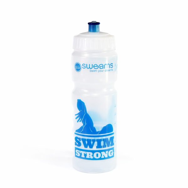 Bidon NATATION SWEAMS STRONG SWIMMER - CLEAR BLUE - 750ml