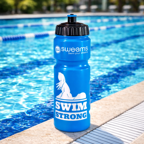 Bidon NATATION SWEAMS STRONG SWIMMER - BLUE - 750ml