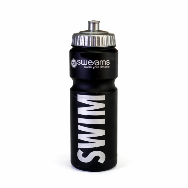 Bidon NATATION SWEAMS SWIM - Black Matt SILVER - 750ml
