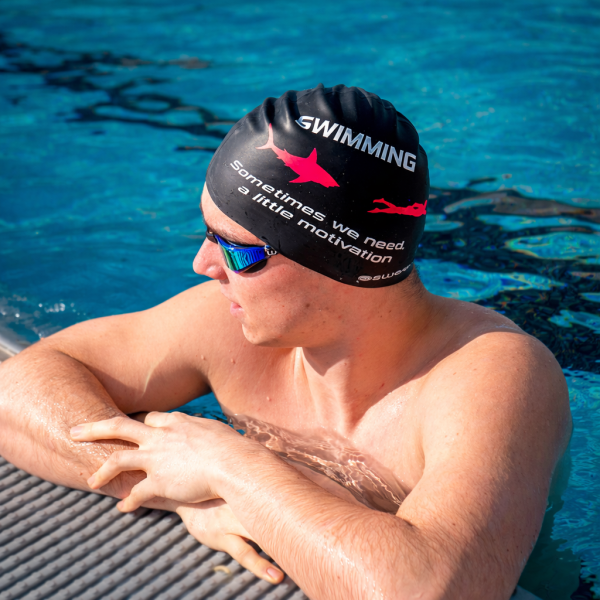 Bonnet SWEAMS Shark Motivation - Red White