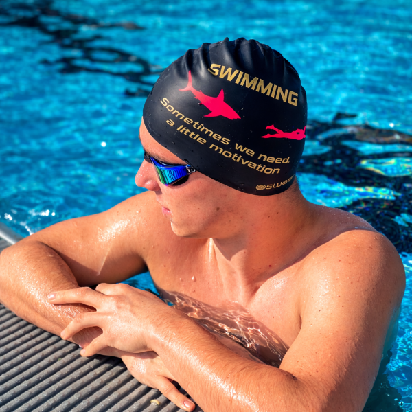 Bonnet SWEAMS Shark Motivation - Gold Red